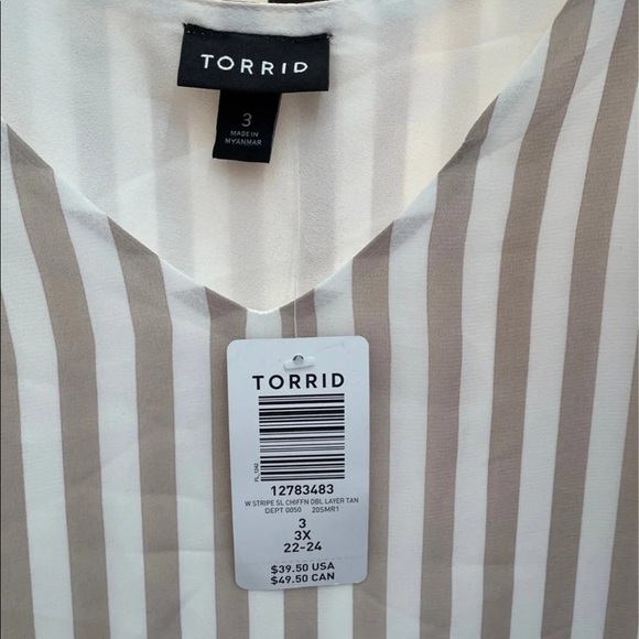 NWT TORRID TANK 3x - Picture 2 of 3